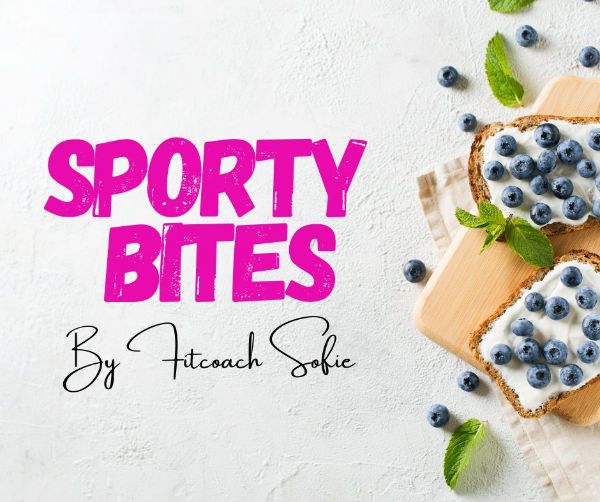 Afbeeldingen van PROMO - SPORTY BITES - Yummie receptenbundel (wat eet ik best vóór, tijdens en na 't sporten?)